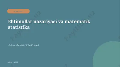 0373_v2_ehtimollar_nazariyasi_va_matematik — PPTX