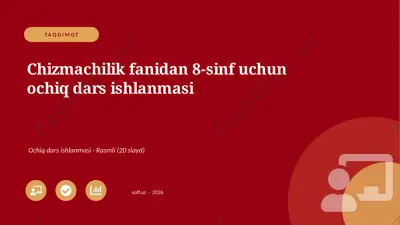 0185_v1_chizmachilik_fanidan_8_sinf_uchun_ — PPTX