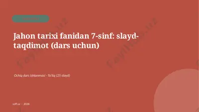0972_v2_jahon_tarixi_fanidan_7_sinf_slayd_ — PPTX