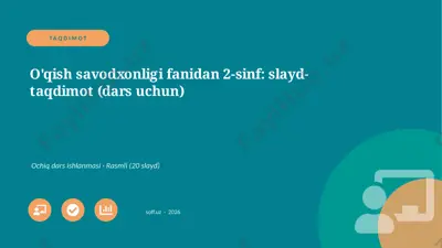 0931_v1_oqish_savodxonligi_fanidan_2_sinf_ — PPTX
