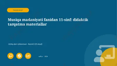 0890_v1_musiqa_madaniyati_fanidan_11_sinf_ — PPTX