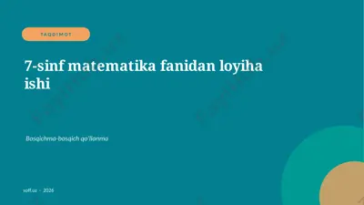 12_loyiha_ishi — PPTX