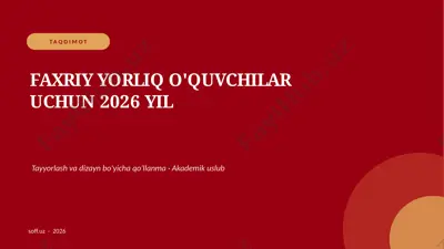 025_v1_faxriy_yorliq_oquvchilar_uchun_2026_yi — PPTX