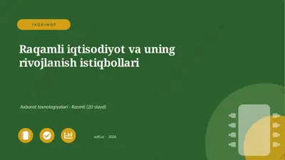0356_v1_raqamli_iqtisodiyot_va_uning_rivoj — PPTX