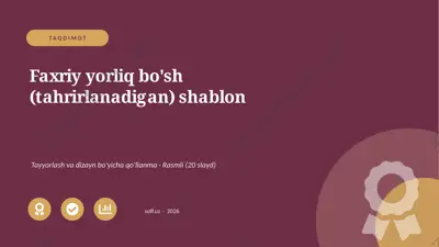0012_v1_faxriy_yorliq_bosh_tahrirlanadigan — PPTX