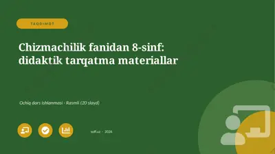 0876_v1_chizmachilik_fanidan_8_sinf_didakt — PPTX