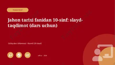 0975_v1_jahon_tarixi_fanidan_10_sinf_slayd — PPTX
