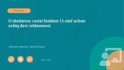 0111_v1_ozbekiston_tarixi_fanidan_11_sinf_ — PPTX