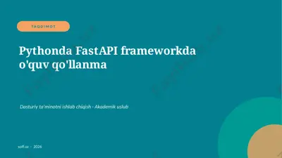 161_v1_pythonda_fastapi_frameworkda_oquv_qoll — PPTX