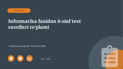 0279_v1_informatika_fanidan_8_sinf_test_sa — PPTX