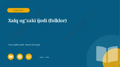 0430_v1_xalq_ogzaki_ijodi_folklor — PPTX