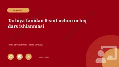 0165_v1_tarbiya_fanidan_6_sinf_uchun_ochiq — PPTX