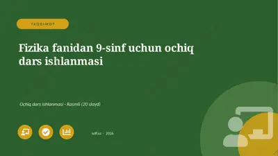 0136_v1_fizika_fanidan_9_sinf_uchun_ochiq_ — PPTX