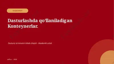 075_v1_dasturlashda_qo_llaniladigan_konteyner — PPTX