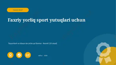 0010_v1_faxriy_yorliq_sport_yutuqlari_uchu — PPTX