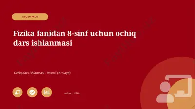 0135_v1_fizika_fanidan_8_sinf_uchun_ochiq_ — PPTX