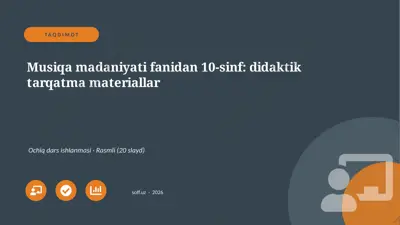 0889_v1_musiqa_madaniyati_fanidan_10_sinf_ — PPTX