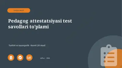 0049_v1_pedagog_attestatsiyasi_test_savoll — PPTX