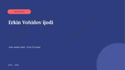 0428_v2_erkin_vohidov_ijodi — PPTX