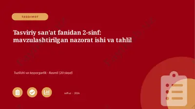 0725_v1_tasviriy_sanat_fanidan_2_sinf_mavz — PPTX