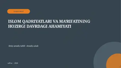054_v2_islom_qadriyatlari_va_ma_rifatining_ho — PPTX