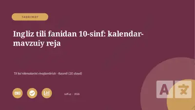 04032_ingliz_tili_fanidan_10_sinf_kalendar_mav — PPTX