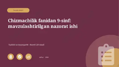 01572_chizmachilik_fanidan_9_sinf_mavzulashtir — PPTX