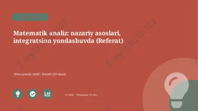 07177_matematik_analiz_nazariy_asoslari_integr — PPTX