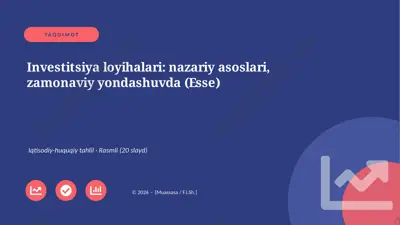 02393_investitsiya_loyihalari_nazariy_asoslari — PPTX