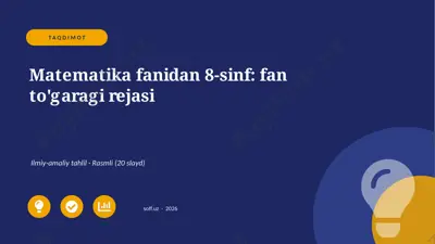 02524_matematika_fanidan_8_sinf_fan_togaragi_r — PPTX