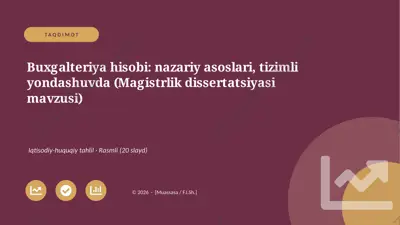 04112_buxgalteriya_hisobi_nazariy_asoslari_tiz — PPTX