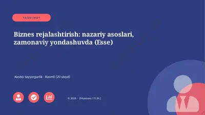 02463_biznes_rejalashtirish_nazariy_asoslari_z — PPTX
