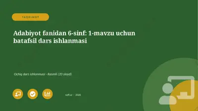 04226_adabiyot_fanidan_6_sinf_1_mavzu_uchun_ba — PPTX