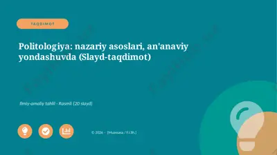 01821_politologiya_nazariy_asoslari_ananaviy — PPTX