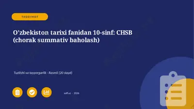 01914_ozbekiston_tarixi_fanidan_10_sinf_chsb_c — PPTX