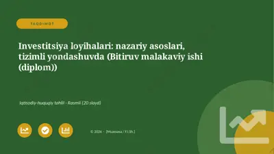 04226_investitsiya_loyihalari_nazariy_asoslari — PPTX