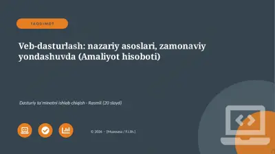 02699_veb_dasturlash_nazariy_asoslari_zamonavi — PPTX