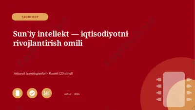 00355_suniy_intellekt_iqtisodiyotni_rivojlanti — PPTX