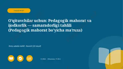 00320_oqituvchilar_uchun_pedagogik_mahorat_va — PPTX