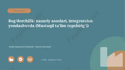 07088_bogdorchilik_nazariy_asoslari_integratsi — PPTX