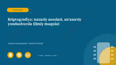 00920_kriptografiya_nazariy_asoslari_ananaviy — PPTX