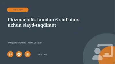 02249_chizmachilik_fanidan_6_sinf_dars_uchun — PPTX