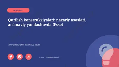 01443_qurilish_konstruksiyalari_nazariy_asosla — PPTX