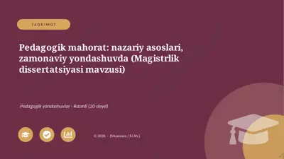 02892_pedagogik_mahorat_nazariy_asoslari_zamon — PPTX