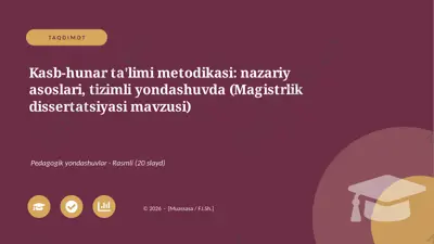 04852_kasb_hunar_talimi_metodikasi_nazariy_aso — PPTX