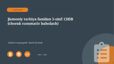 02019_jismoniy_tarbiya_fanidan_5_sinf_chsb_cho — PPTX