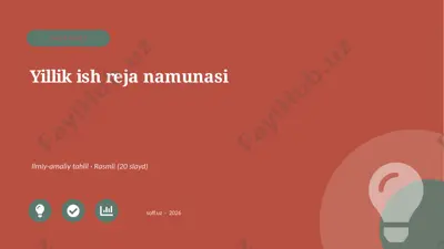00037_yillik_ish_reja_namunasi — PPTX