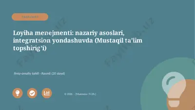07408_loyiha_menejmenti_nazariy_asoslari_integ — PPTX