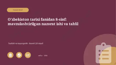 00632_ozbekiston_tarixi_fanidan_8_sinf — PPTX