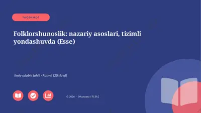 04973_folklorshunoslik_nazariy_asoslari_tiziml — PPTX